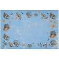 Seabreeze Sz9 Blue Coastal Rug Rectangle 5' X 7 ' 6"