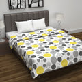 Divine Casa 100% Cotton Reversible Double Dohar | Lightweight & Breathable Ac Blanket | AllSeason Comforter | 220 X 205 Cm, Geo