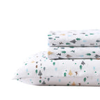 Eddie Bauer Kids - Queen Sheets, Stain Resistant Kids Bedding, Ideal For Toddler Bedding Set (Dreamland Green, Queen)