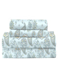 Feather & Stitch Softest 100% Cotton Sheets, Twin Size Sheet Sets, 3 Pc Set, 300 Thread Count Percale Weave Bedding, 16' Deep Pocket, Cooling Sheets, Twin Size Sheets, Breathable Bed Set (Diamond)