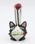 Cosmos Gifts 20752 Lac Cat Bud Vase 6 H
