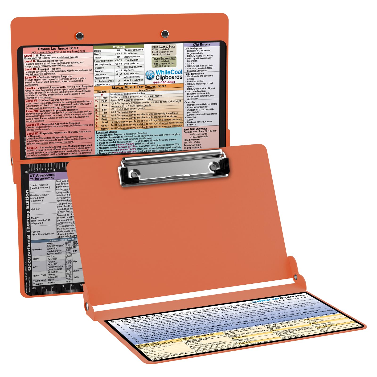 Whitecoat Clipboard - Coral Occupational Therapy Edition