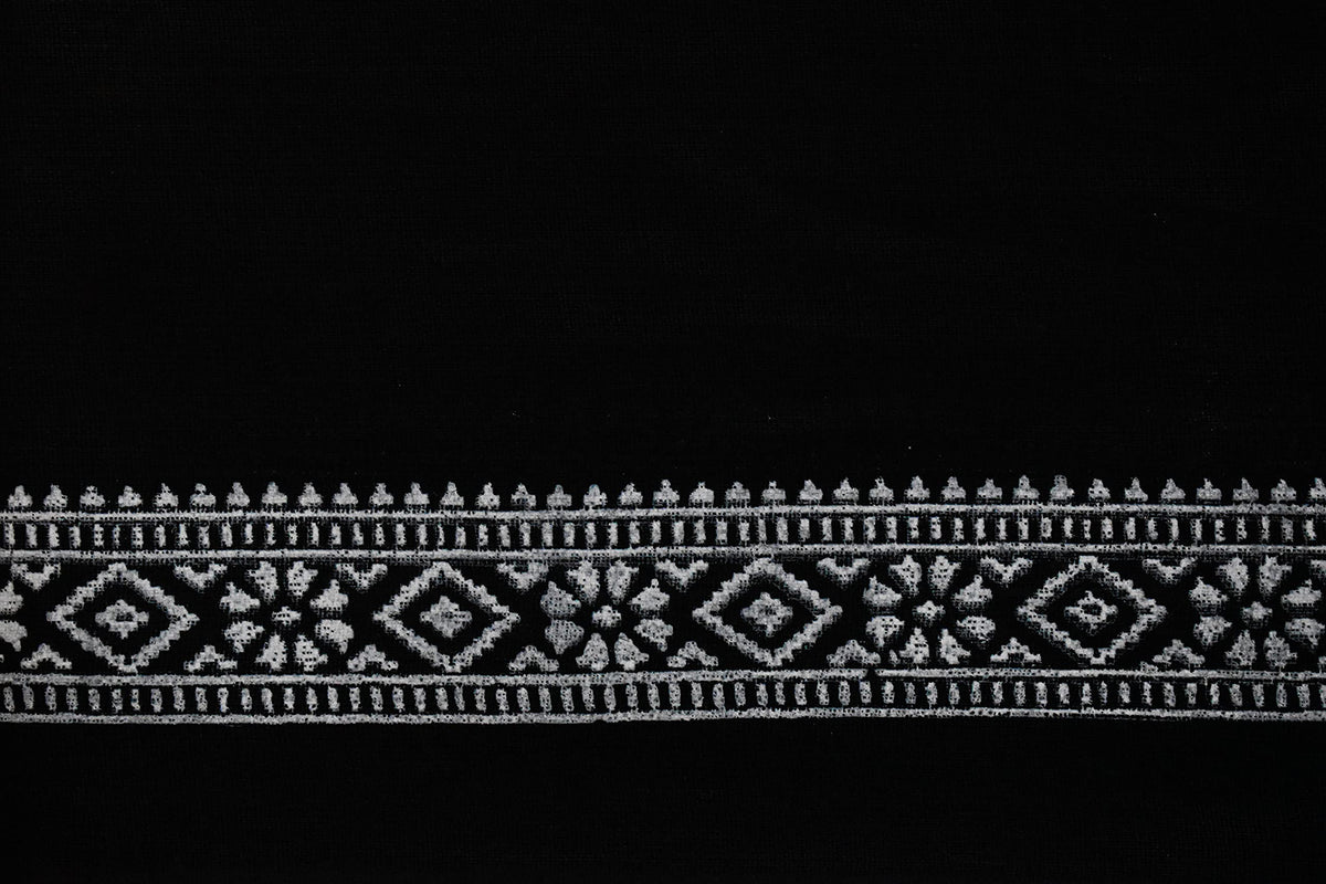 Shree Aparajeet Creations Cotton Gamcha, Bath Towels (Light Weight, Fast Absorbing) (Black)