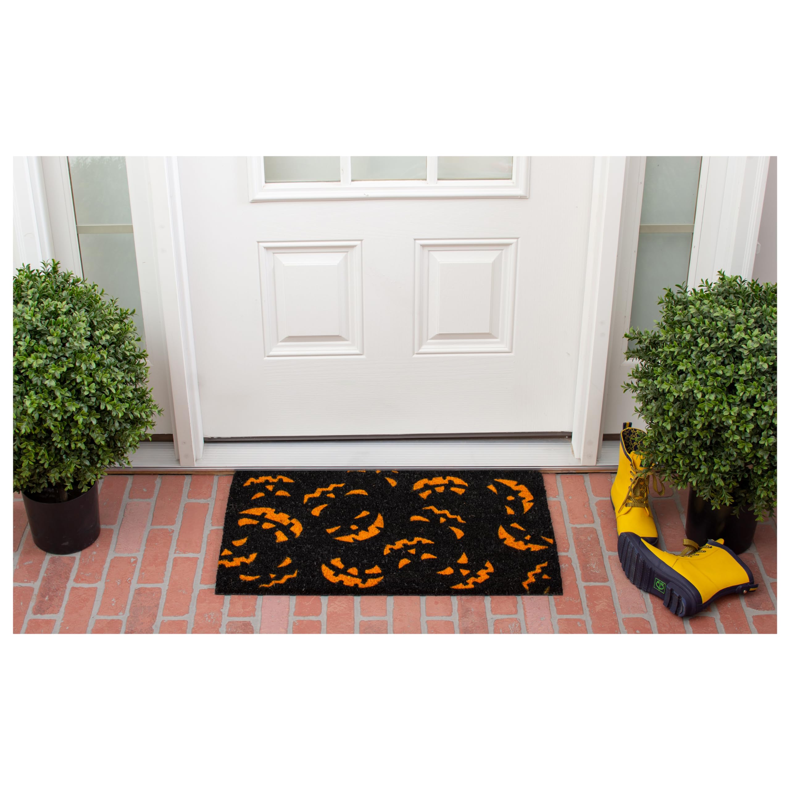 Calloway Mills 101771729 Scary Pumpkins Doormat