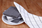 Amour Infini Terry Dish Cloth | Set Of 8 | 12 X 12 Inches | Super Soft And Absorbent |100% Cotton Dish Rags | Perfect For Househ