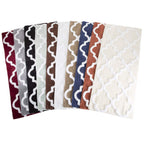 100% Cotton Bathroom Rug - 24X60-Inch Bathmat With Trellis Pattern And Non-Slip Base - Machine Washable Bathroom Rugs By Lavish