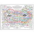 Generic The Healing Web Poster - Natural Remedies Chart 12x18inch-Framed