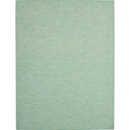 Nourison Positano Indoor/Outdoor Blue/Green 7' X 10' Area Rug, Easy Cleaning, Non Shedding, Bed Room, Living Room, Dining Room,