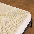 Pure Green Natural Latex Mattress Topper - Soft - 1 Inch - Twin Size (Gols Certified Organic)