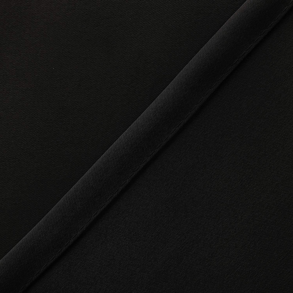 Hiasan Black Valance Curtains Blackout Rod Pocket Window Curtain Valances For Kitchen, 42 X 12 Inches Length, 1 Panel