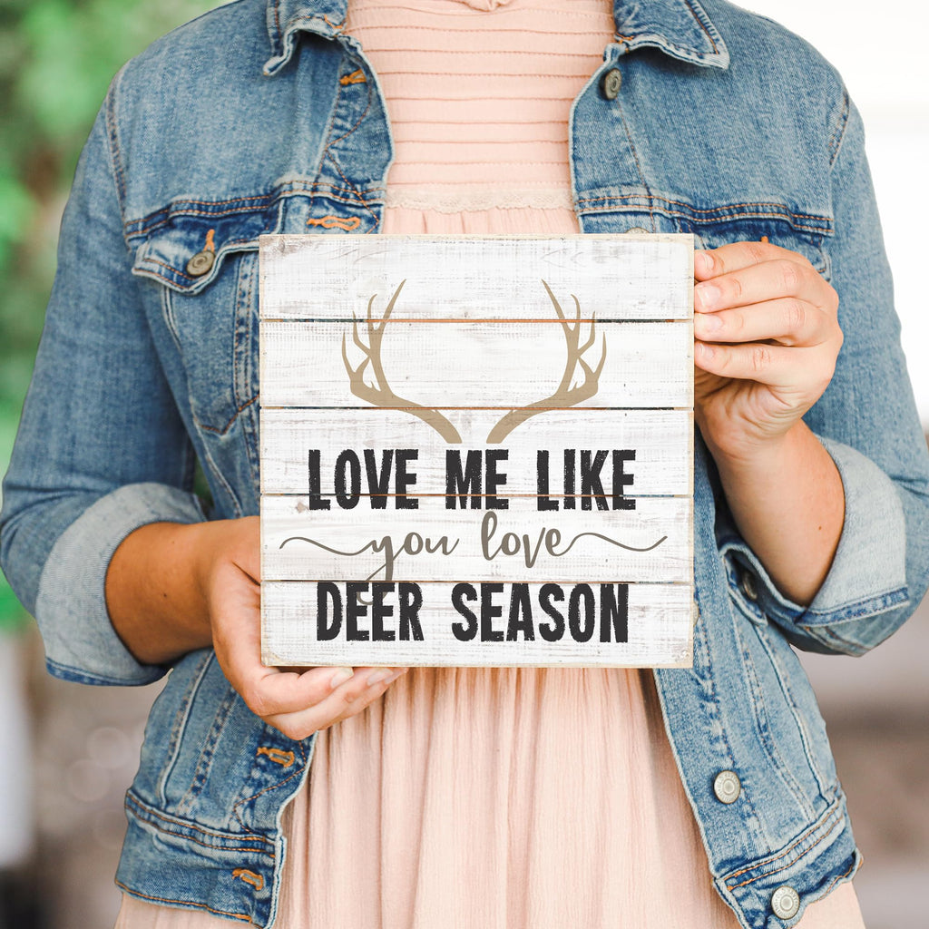 Sincere Surroundings Pet13258 Deer Season - 8 X 8, White