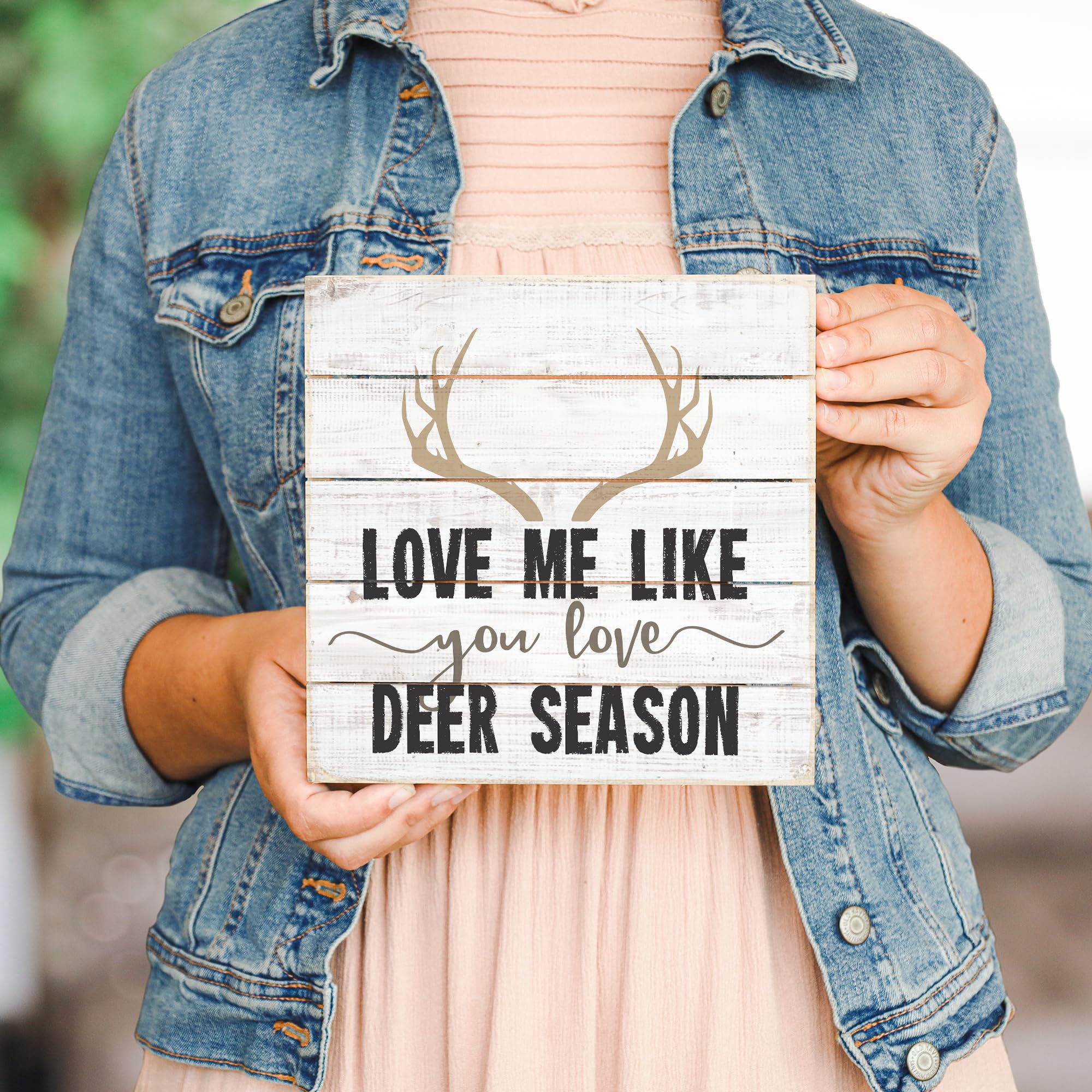 Sincere Surroundings Pet13258 Deer Season - 8 X 8, White