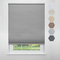 Linen AVENUE Cordless Standard Blackout Cellular Shade 56 W x 66 H, Platinum (Arrives 1/4  Narrower)