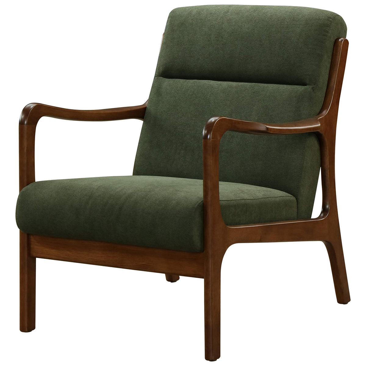 Npd Furniture And More Anton Arm Accent Chair, Green