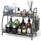 SPISPI Bathroom Organizer Countertop, Spice Rack Organizer for Cabinet,Bathroom Counter Organizer, Kitchen Countertop Organizer,