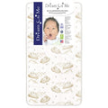 Dream On Me Sweet Dreams 88 Coil Spring Crib and Toddler Bed 6 Mattress in Blue, Green Guard Gold Certified, Beige Cloud Vinyl C