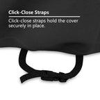 Ananmei Waterproof Patio Chair Covers 4 Pack ( 37.5 W X 39.25 D X 38.5 H Inches) For Outdoor Swivel Chair/Lounge Deep Seat Cover, Heavy Duty And Waterproof Outdoor Patio Furniture Covers, Black