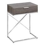 Monarch Specialties ACCENT, END TABLE, NIGHT STAND, TAUPE