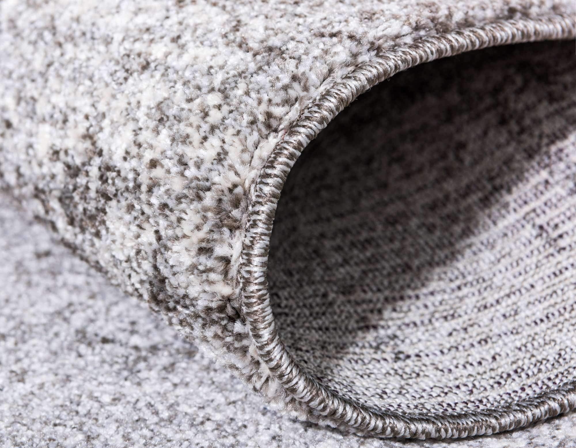 Unique Loom Del Mar Collection Area Rug - Lucille (2' 7'' X 10' Runner, Gray/ Ivory)