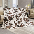 HSEEC Blankets & Throws Queen Size Soft Fleece Blanket Throw Cozy Blanket for Bed Throw 90x90 inches