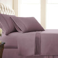 Southshore Fine Living Vilano Pleats, 4-Piece, 21-Inch Extra Deep Pocket Sheet Set, King Sheets With Flat Sheets And Pillowcase,