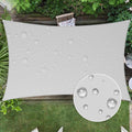Windscreen4Less 15'X22' Waterproof Sun Shade Sail Rectangle Shade Canopy Cover Uv Block For Backyard Patio Deck Balcony Pergola