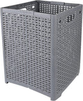 Kitwe Laundry Basket, Hampers for Laundry, Folding Laundry Baskets Organizer Dirty Clothes Hamper Plastic Foldable Laundry Bin C