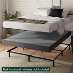 Zinus 5 Inch Wonderbox(Tm) Smart Box Spring, Quick Assembly Mattress Foundation, Durable Metal Frame, King, Grey