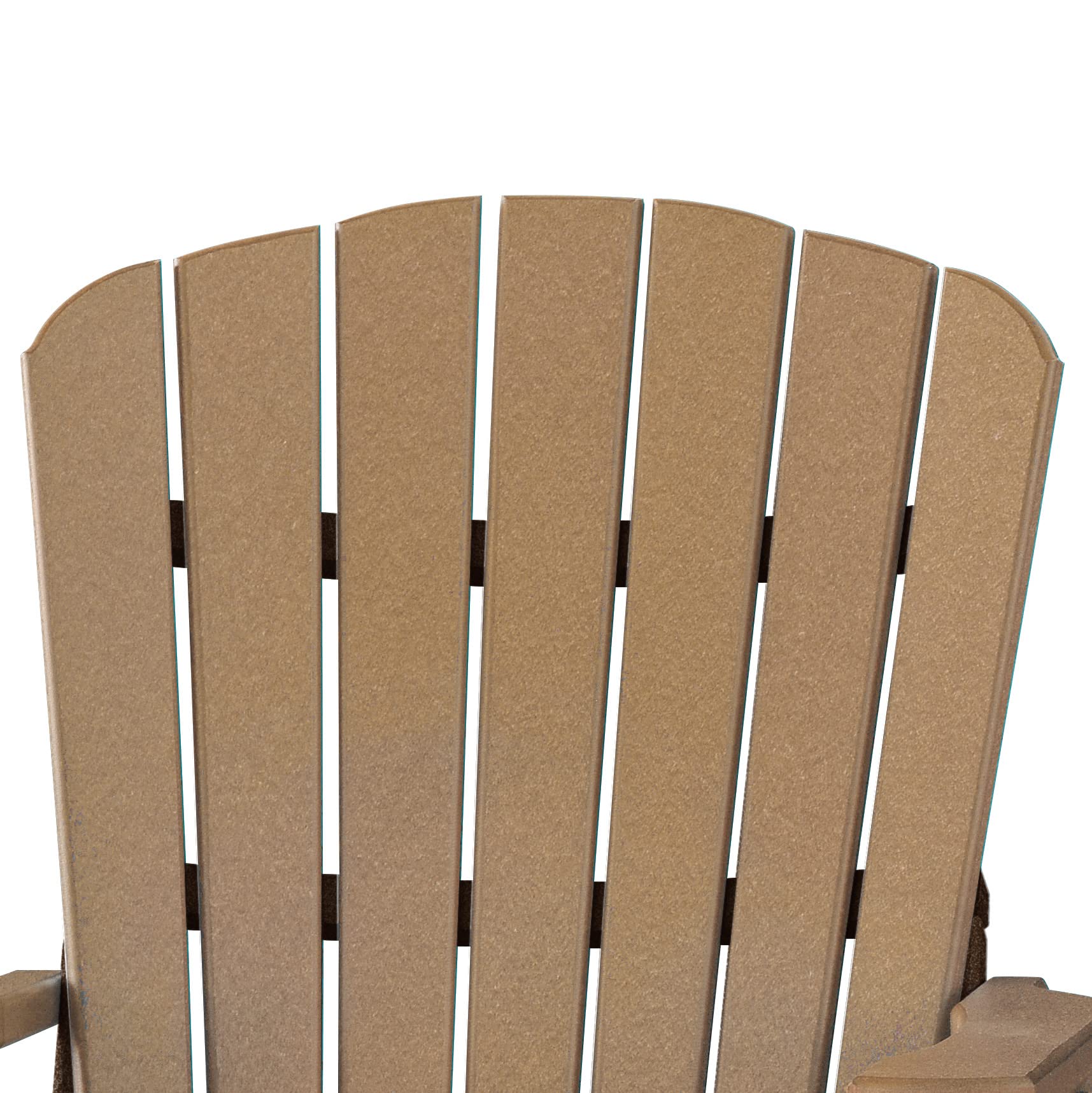 American Furniture Classics Balcony Height Table Double Glider, Cedar & Tudor Brown