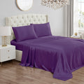 Juicy Couture Twin Size Satin Bed Sheet Set, Deep Pocket Silky Satin Twin Sheet Set With 1 Fitted Sheet, 1 Flat Sheet And 1 Pill