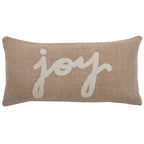 Rizzy Home | T06152 | 11"x21" White/Metallic Decorative Pillow | Down Fill
