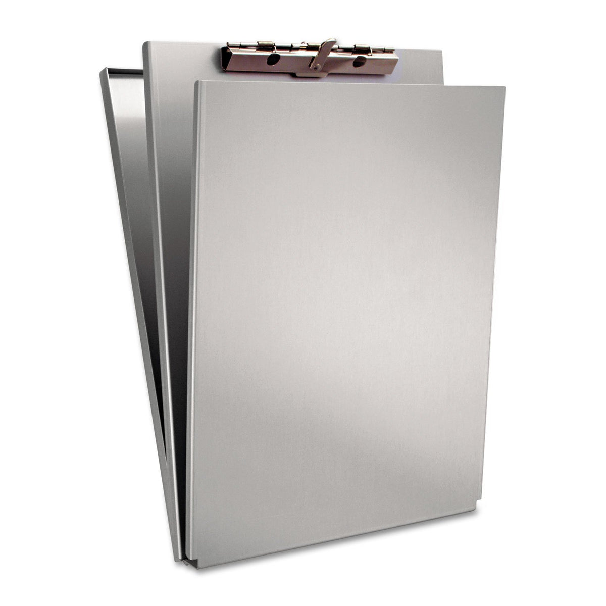 Saunders 10017 A-Holder Aluminum Form Holder 1/2-Inch Clip Cap 8 1/2 X 12 Sheets Silver