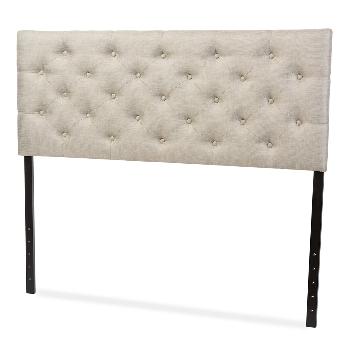 Baxton Studio Viviana Headboard, Queen, Light Beige