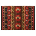 Phoenix Ph3 Brown Southwestern Rug Rectangle 3' X 5'