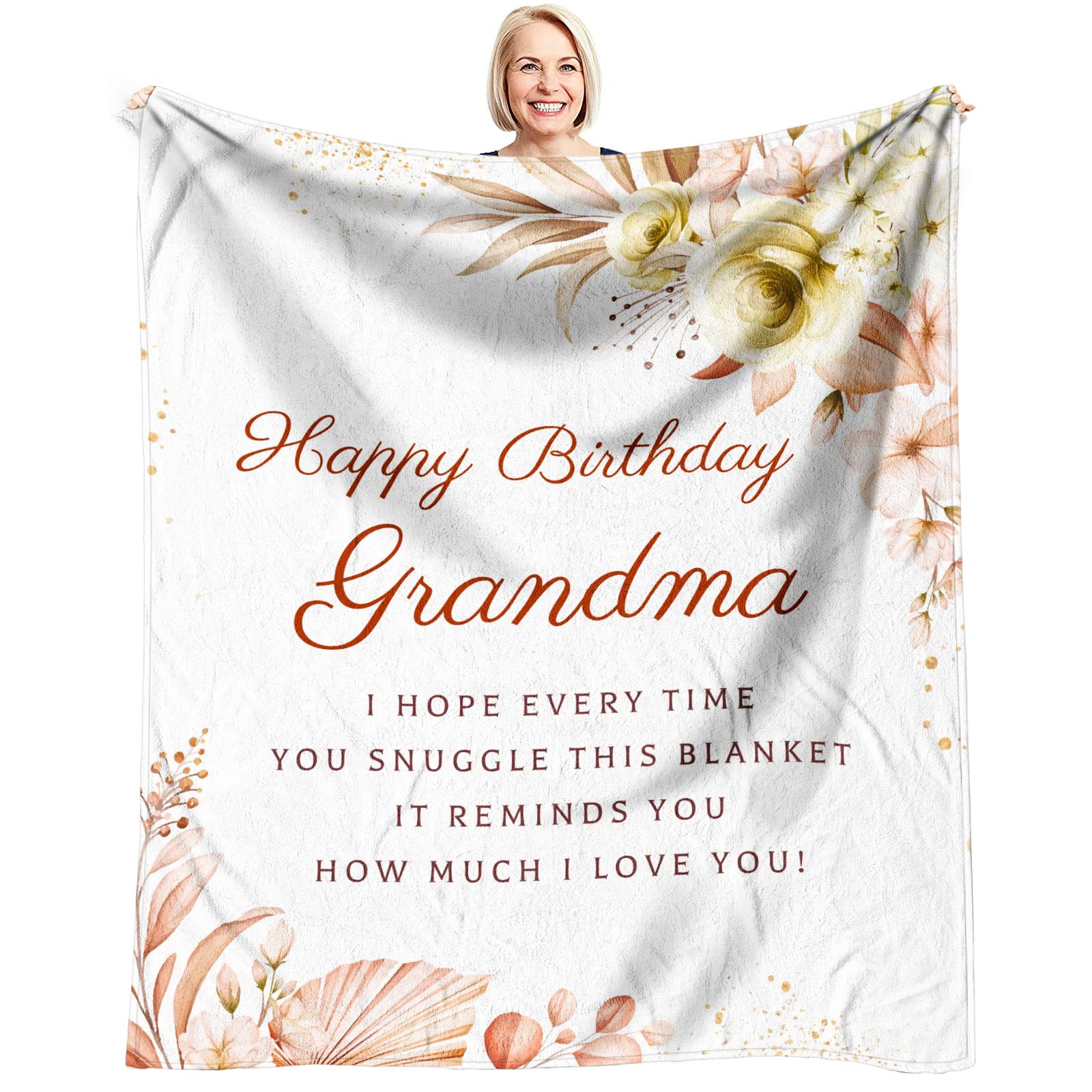 Jnufoju Grandma Birthday Gifts, Best Birthday Gifts for Grandma, Grandma Gifts for Birthday, Grandmother Birthday Gifts from Gra