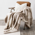 Lurka Checkered Sherpa Fleece Bed Throw Blanket - Thick And Warm Blanket For Winter Soft Cozy Fluffy Throw Blankets For Couch (K
