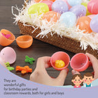 Mr. Pen- Fillable Easter Eggs, Bright Color, 2.3 Inch, 48 Pack, Easter Eggs, Plastic Eggs, Easter Eggs Empty, Plastic Easter Egg