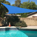 Tang 20'X21'X29' Sun Shade Sail Right Triangle Permeable Canopy Uv Block Shade Cloth Heavy Duty Fabric For Patio Outdoor Backyar