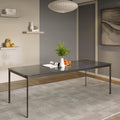 Interio By Godrej Franky 8 Seater Engineered Wood Rectangular Dining Table