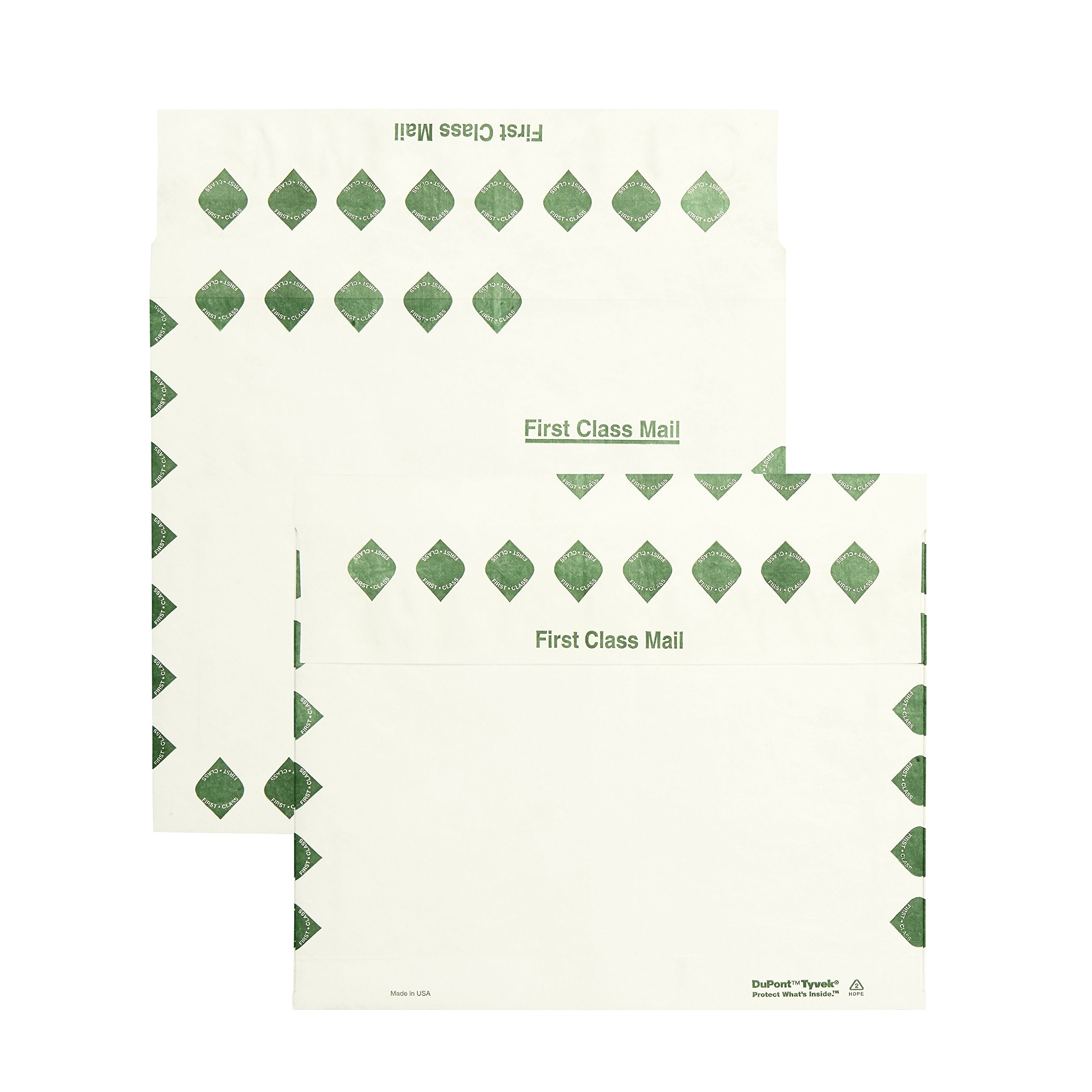 Survivor R4440 Tyvek Booklet Expansion Mailer, 1St Class, 10 X 13 X 2, White, 18Lb (Case Of 100)