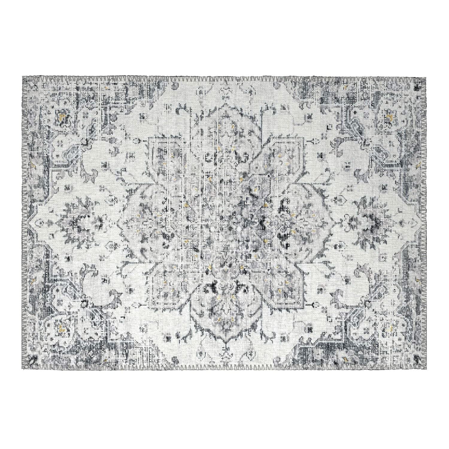 Marbella Mb3 Ivory Traditional Rug Rectangle 9' X 12'