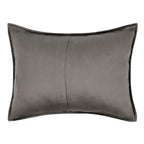 Kosas Home Dimitry 20X26 Velvet And Solid Cotton Standard Sham In Desert Brown