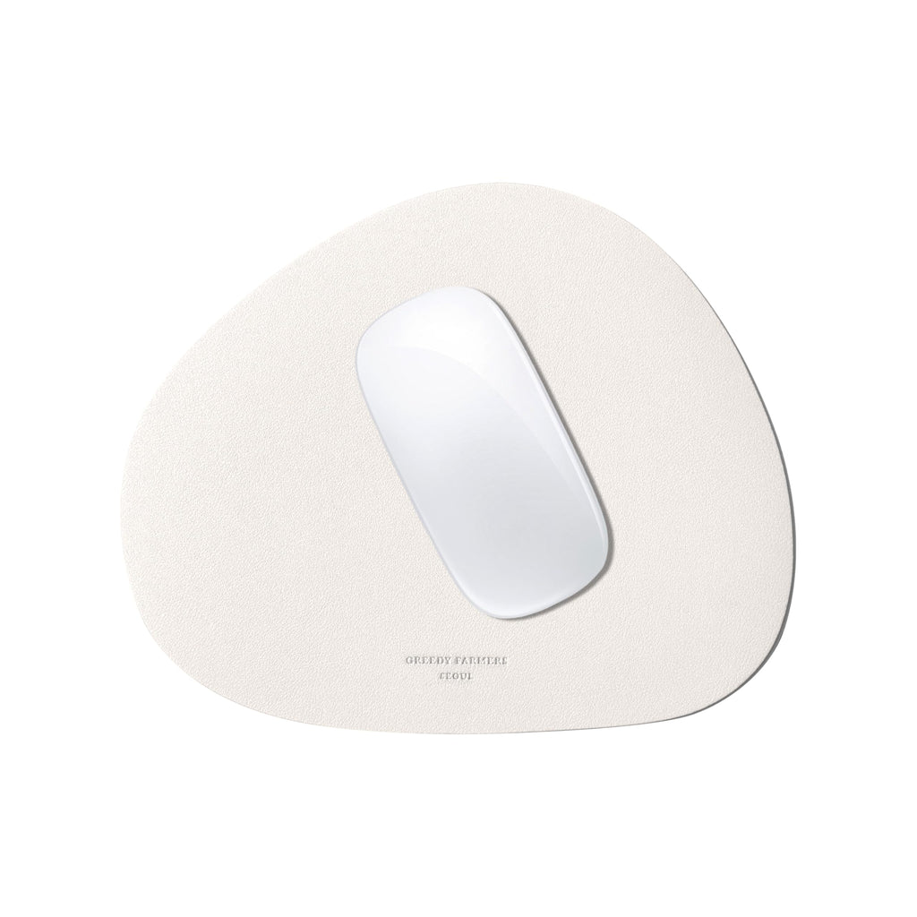 Greedy Farmers Mouse Pad, Non-Slip Washable Waterproof Computer Mouse Pad (Vanilla Cream)