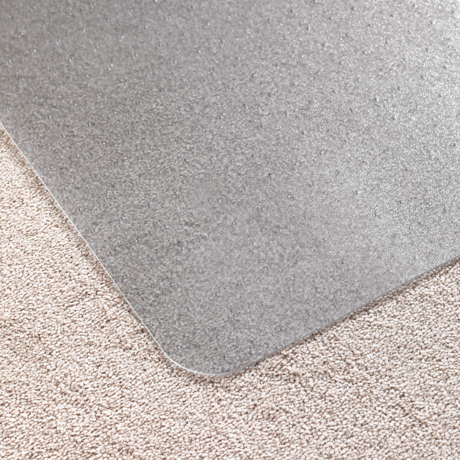 Floortex® Advantagemat® Vinyl Lipped Chair Mat for Carpets up to 1/4" - 45" x 53"