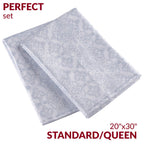 Mellanni Pillow Cases - Luxury, Extra Soft, Cooling Pillow Covers - 2 Pc Iconic Collection Pillowcases - Envelope Closure (Stand