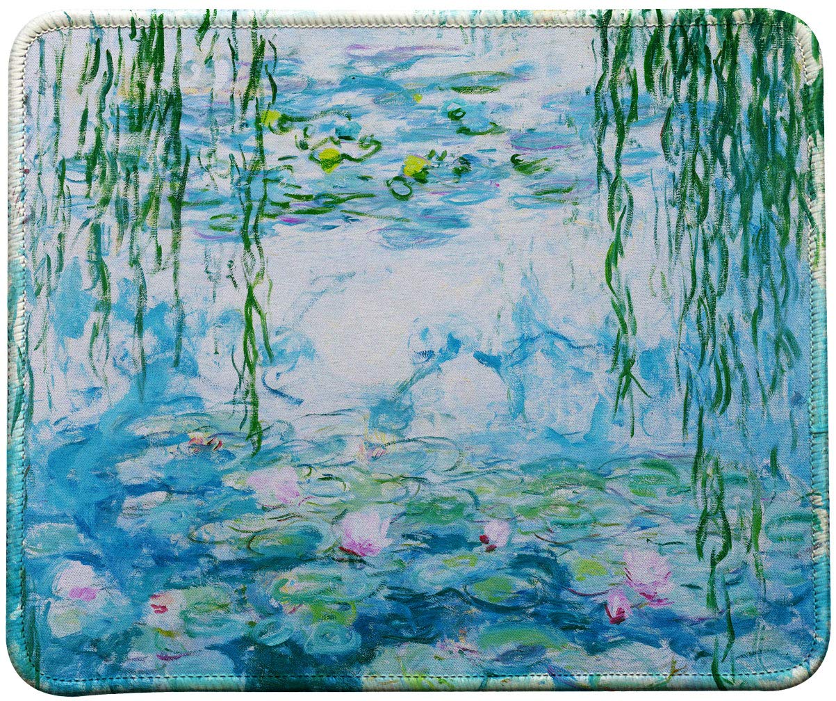 Vivipow Claude Monet Paintings Mouse Pad (Water Lilies)