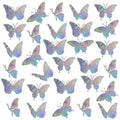 30 Pieces Anti Collision Window Stickers for Birds, Glass Window Decals Clings for Bird Strikes, Stop Birds from Hitting Windows
