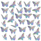 30 Pieces Anti Collision Window Stickers for Birds, Glass Window Decals Clings for Bird Strikes, Stop Birds from Hitting Windows