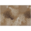 Seabreeze Sz3 Taupe Coastal Rug Rectangle 10' X 14'