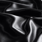 Bedelite Satin Pillowcase With Zipper, Black King Size Pillow Cases Set Of 2, Super Soft And Cooling Similar To Silk Pillow Case